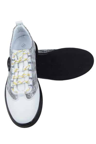 Cengiz İnler Desenli Bağcıklı Eva Taban Erkek Spor Ayakkabı - 2