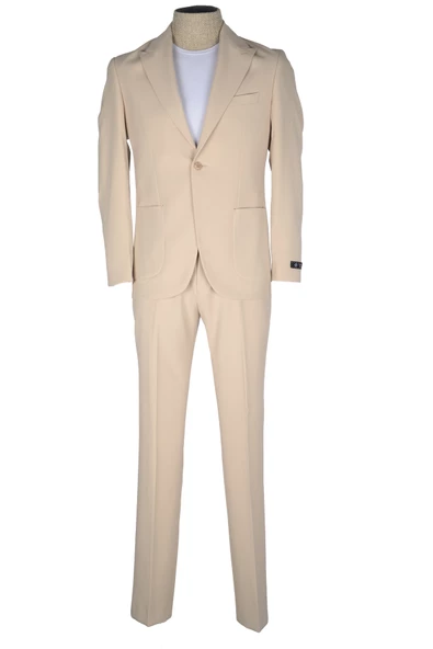 Cengiz İnler Kırlangıç Yaka Lycra Slim Fit Erkek Takım Elbise - 9