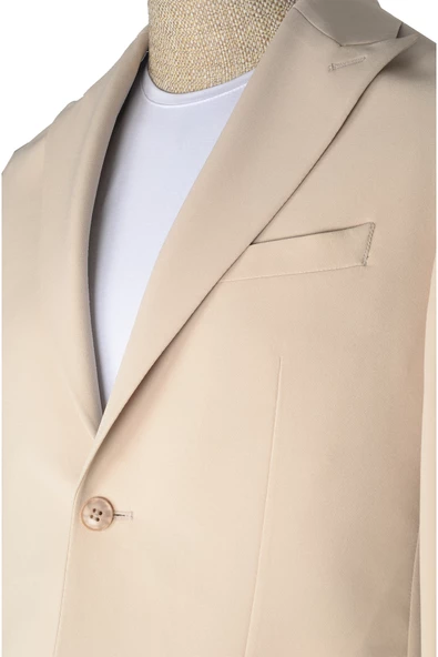 Cengiz İnler Kırlangıç Yaka Lycra Slim Fit Erkek Takım Elbise - 10