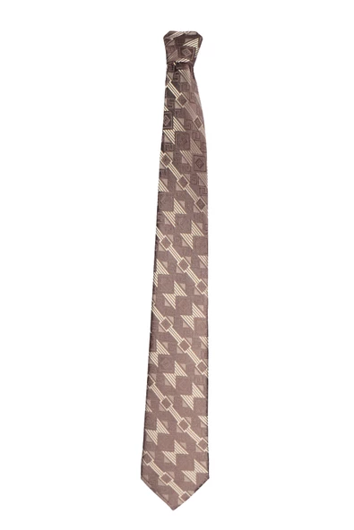 Cengiz İnler Geometrik Desenli Mendilli Mikrofiber Erkek Kravat - 5