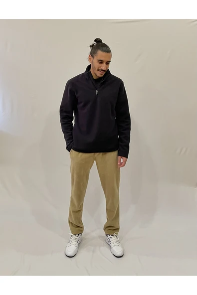 Erkek Rahat Kalıp Softech Polar Sweat Eşofman Altı SPR24EA71 - Resim 8