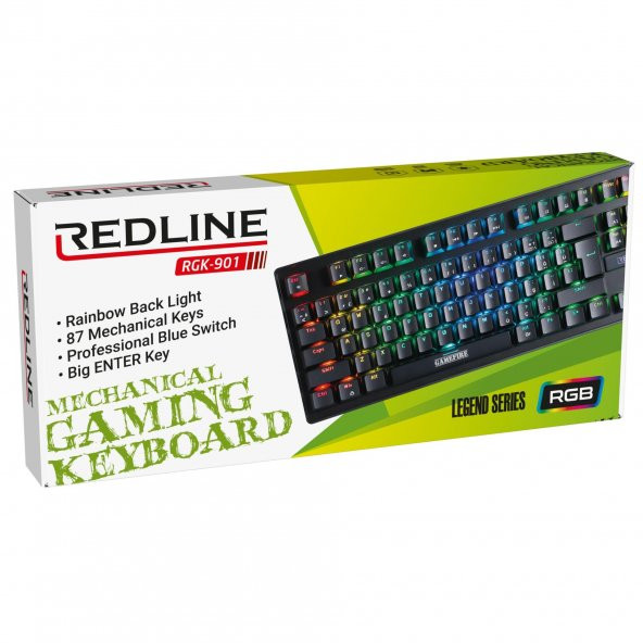RGK-901 Mekanik Oyuncu Klavyesi (Legend Serisi) - 2