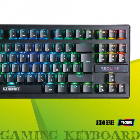 RGK-901 Mekanik Oyuncu Klavyesi (Legend Serisi) - 4