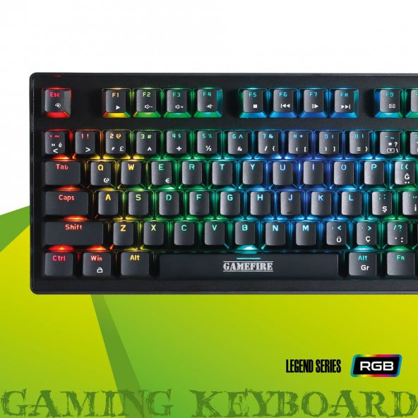 RGK-901 Mekanik Oyuncu Klavyesi (Legend Serisi) - 5