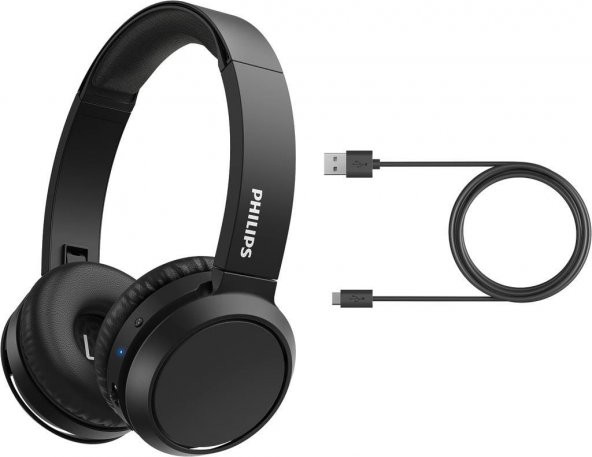 Philips TAH4205BK Siyah Kulak Üstü Bluetooth Kulaklık Teşhir - 3