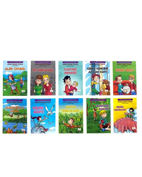 1. Sınıf Sevimli Gerçek Öyküler Seti 10 Kitap - 2