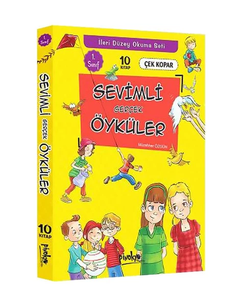 1. Sınıf Sevimli Gerçek Öyküler Seti 10 Kitap