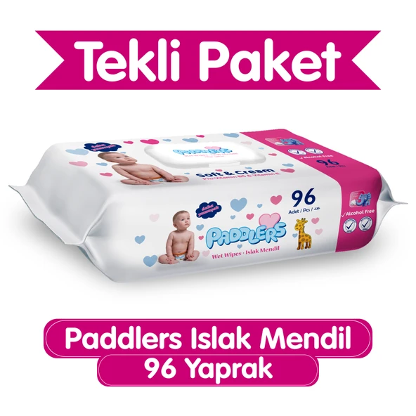 Paddlers 96'lı Islak Mendil