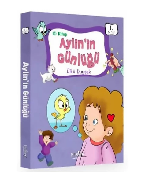 1. Sınıf Aylinin Günlüğü Seti 10 Kitap