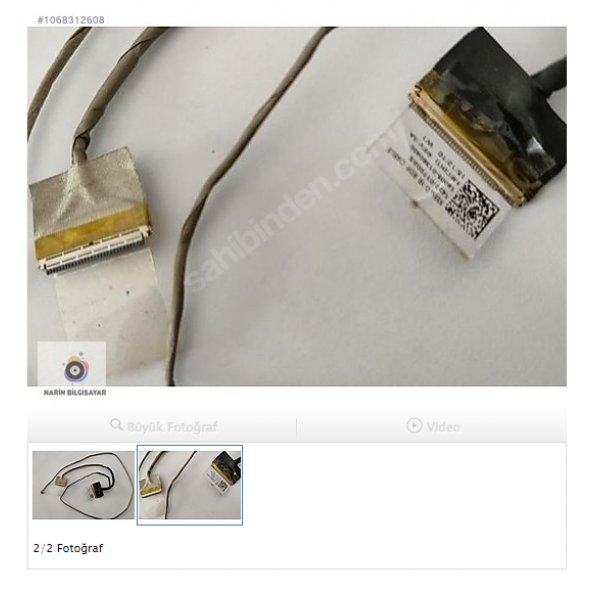 ASUS X555LD X555L X554L X554LD X555B LCD DATA FLEX EKRAN KABLOSU - 2