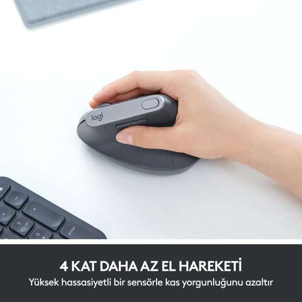 Logitech MX Vertical Advanced Ergonomic Ergo Mouse - 6