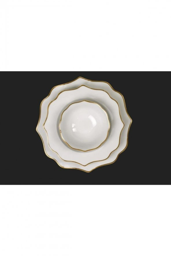 Royal London Diana Gold 12 Kişilik 60 Parça Yemek Takımı Rl01-109 - 2