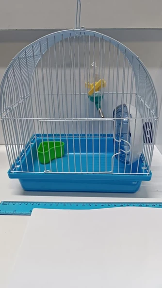 Hamster S200 Kafesi Boyalı 23X17X25