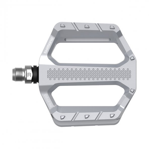 SHIMANO DÜZ ALİMÜNYUM PEDAL PD-EF202 - GÜMÜŞ