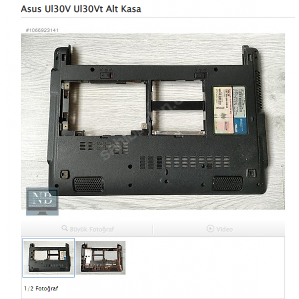Asus Ul30V Ul30Vt Alt Kasa
