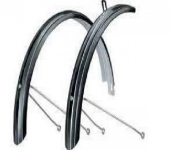 KNT 700C FİBER ÇAMURLUK PASPASLI SİYAH