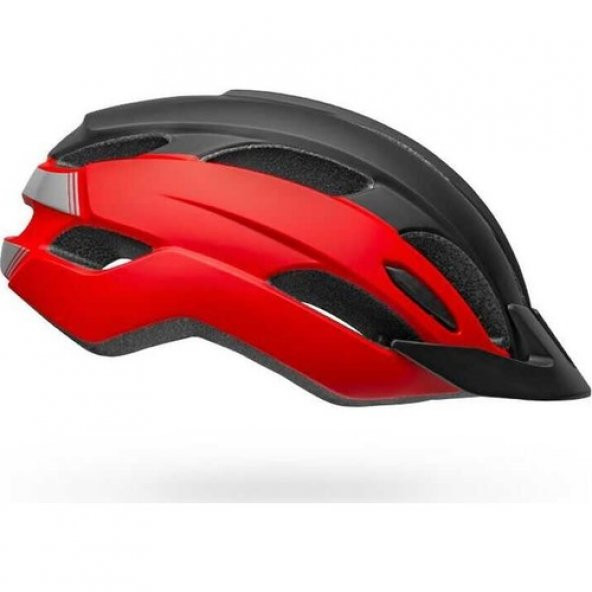 BELL KASK TRACE - 53-60 Cm Unisex MAT SİYAH-KIRMIZI - 2