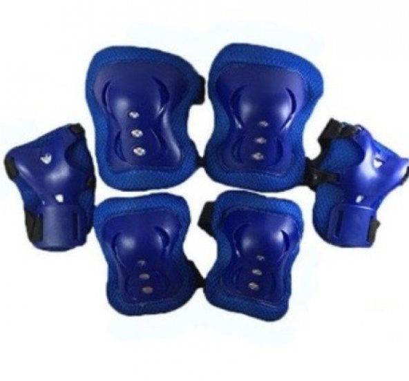 TEX ÇOCUK DİZLİK DİRSEKLİK SET   - LACİVERT