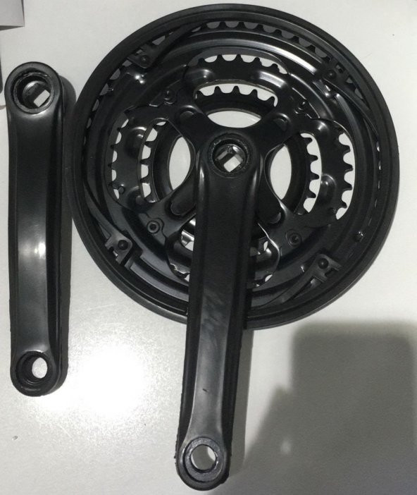 TAIWAN Aynakol - MTB, 48x38x28T, 170mm, Siyah