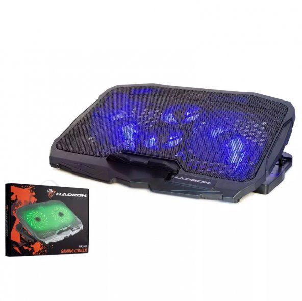 HADRON HDXN7 NOTEBOOK SOĞUTUCU LEDLİ 4 FANLI YÜKSEKLİK KADEMELİ