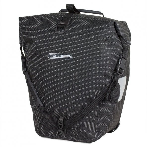 ORTLIEB F5505 Arka Bagaj Çanta Black - Roller High Visibility 20L - Siyah Reflektif