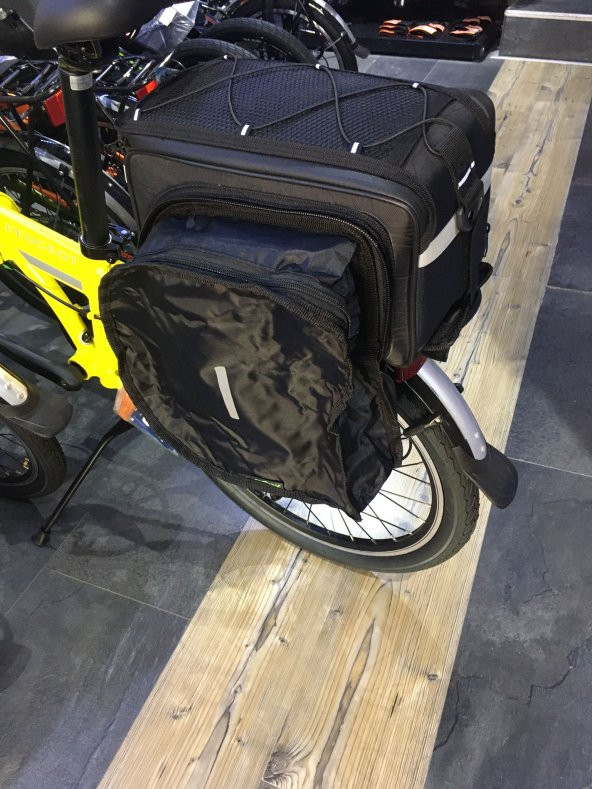 PROCYCLE HEYBELİ KATLANIR BİSİKLET İÇİN ARKA BAGAJ ÇANTA - 3