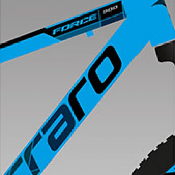 29J CARRARO FORCE 900 DAĞ BİSİKLETİ - MAT AÇIK MAVİ SİYAH - 52 - 2