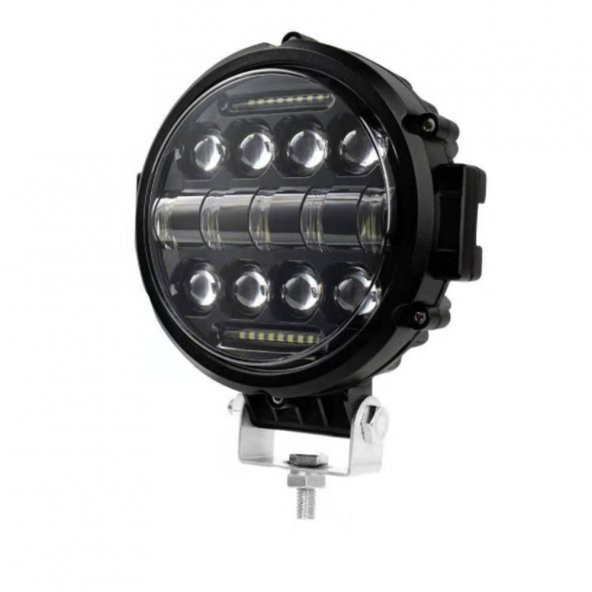 Offroad Angel Adaptif 15 led 96w Çalışma Lambası Yuvarlak Sis - 5