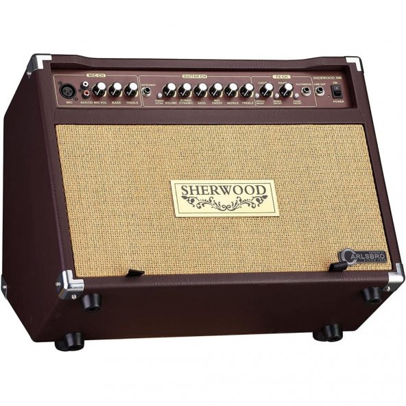 Carlsbro Sherwood30R 30 Watt Akustik Amfi (Reverb) - 3