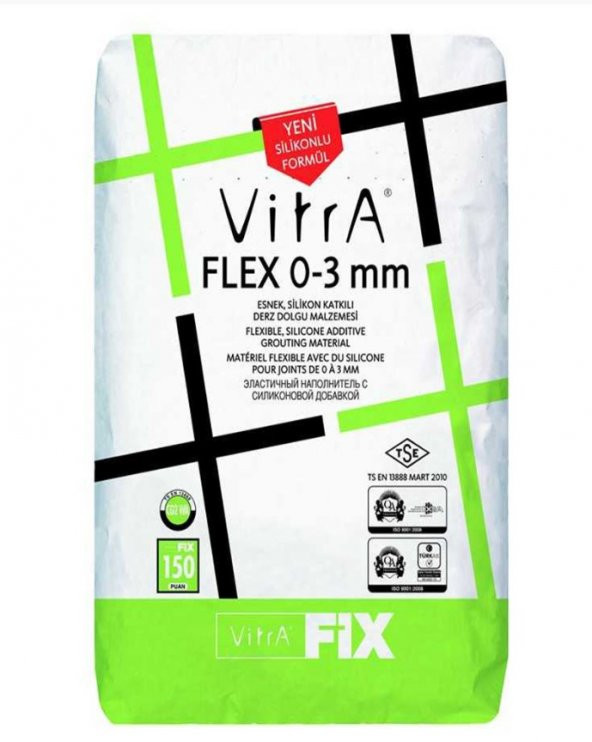Vitrafix Flex 0-3 Mm Beyaz 5 Kg F24303005