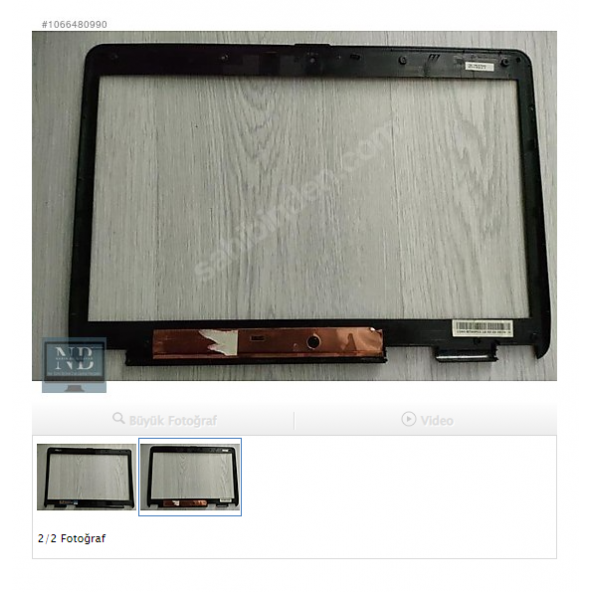 Asus X61 X61G X61S Bezel Ön Çerçeve Ön Çita - 2