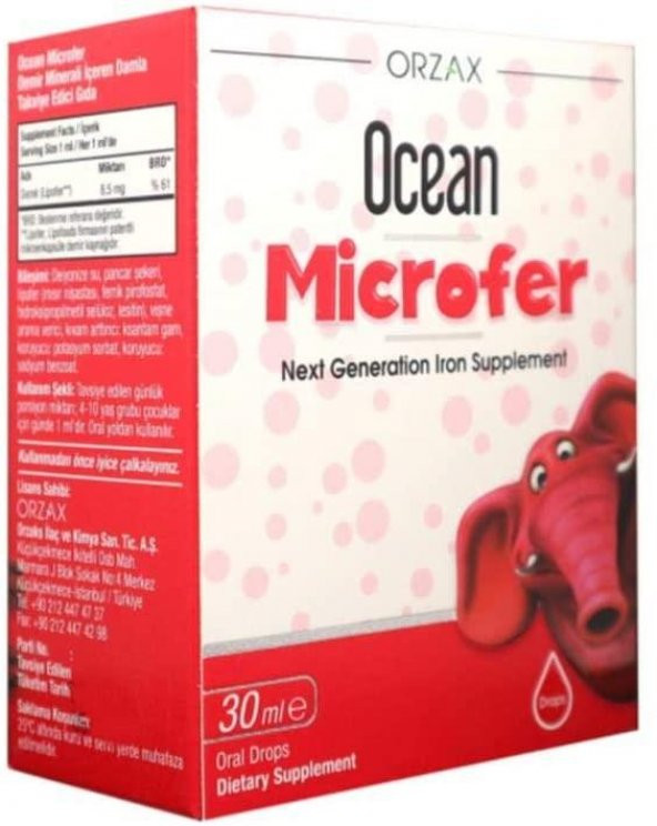 Ocean Microfer Damla 30 ml - Resim 2