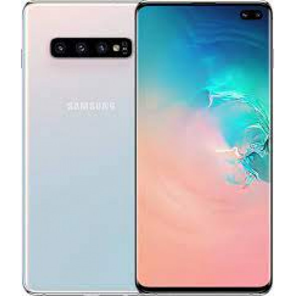 YENİLENMİŞ SAMSUNG S10 PLUS 128GB BEYAZ KUTULU ADINIZA FATURALI GARANTİLİDİR