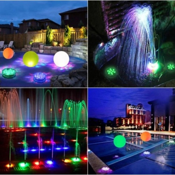 Cata Ct-4056 9W Havuz Ve Akvaryum Armatürü Su Geçirmez(Rgb) - 2