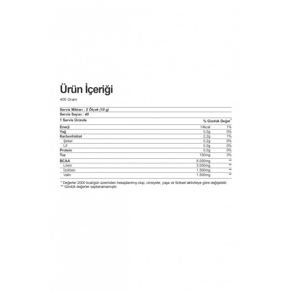 Multipower BCAA Powder 400 gr Kiraz Aromalı - 2