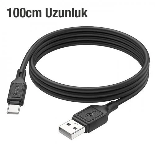 Coofbe Hc Seri Super Şarj Silikon Kopmaz 1Mt Usb To Type-C Şarj Kablosu Veri Aktarım Kablosu - 4