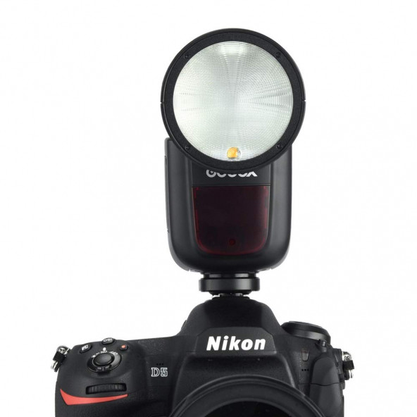 Godox V1 Nikon Flash Kit (Yuvarlak Kafa) - 3
