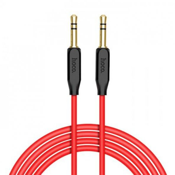 Coofbe Hc Seri 1Mt 3.5MM Aux Kablosu Ses Aktarım Kablosu AUX to AUX Araç Hoparlör Kulaklık Aux Kablo