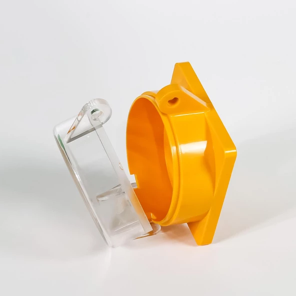 OPAŞ MANDAN SARI BUTON KORUMA KAPAĞI ( 5 Adet ) - Resim 2