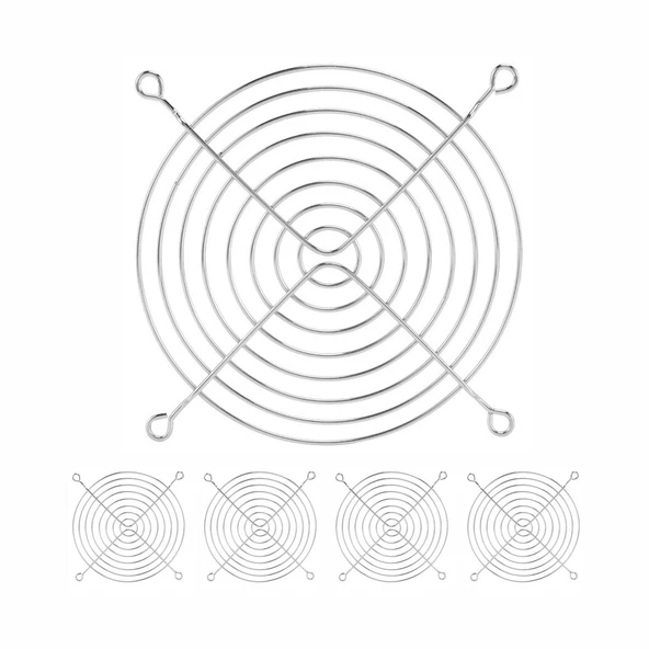 PLASTİM 120x120 MM Aksiyel Fan Metal Koruma Teli ( 10 Adet )