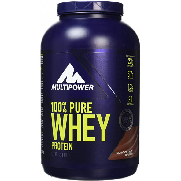 Multipower Multipower %100 Pure Whey Protein 900 Gr Çikolata Aromalı - HIZLI ÜCRETSİZ KARGO