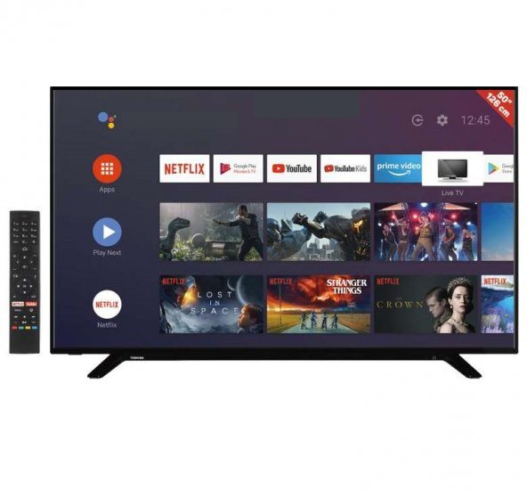 Toshiba  Toshiba UA50DT2063 50 126 CM 4K UHD Android Smart Led Tv