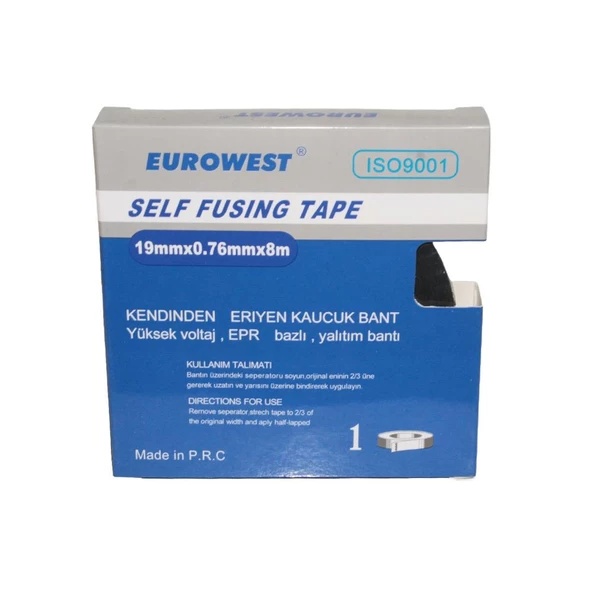 EUROWEST EVN-1401 19MM KENDİNDEN ERİYEN KAUÇUK BANT ( 4 Adet )