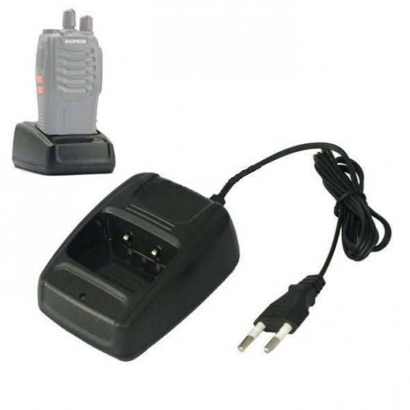 Baofeng 888s BF888S, BF777S, BF666S SERİLERİNE TELSİZ ŞARJ ALETİ - 1