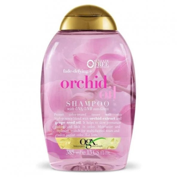Organix Orchid Oil Renk Koruyucu Şampuan Sülfatsız 385 Ml
