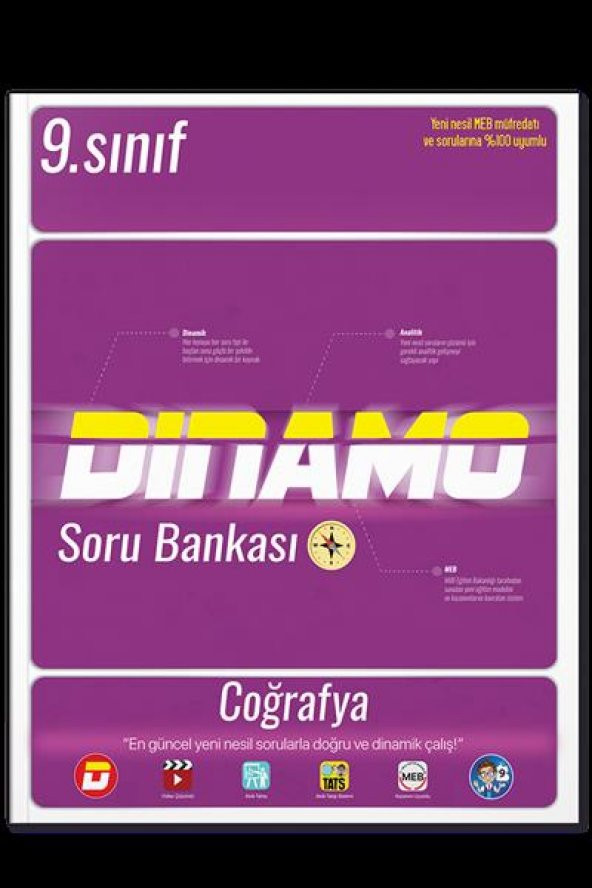Tonguç 9. Sınıf Coğrafya Dinamo Soru Bankası