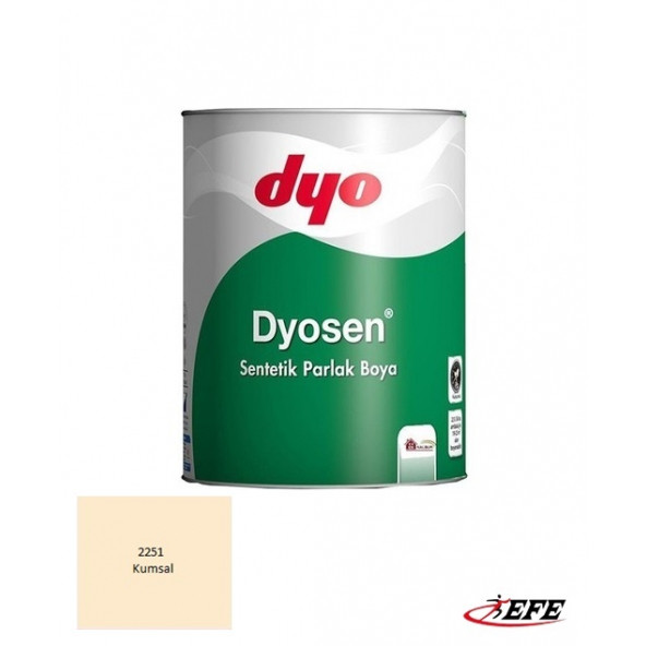 DYO Dyosen 0,75 Lt Kumsal 2251 Sentetik Parlak Boya