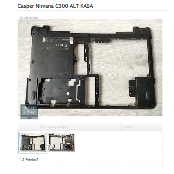 Casper Nirvana C300 ALT KASA