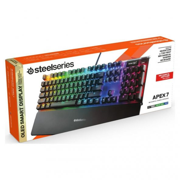 SteelSeries Apex 7 Red Switch Kablolu Mekanik Oyuncu Klavyesi Teşhir - Resim 4