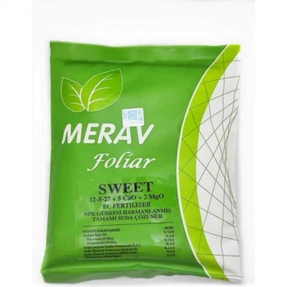 ICL Merav Sweet 12.5.27 Yaprak Gübresi 1 kg.